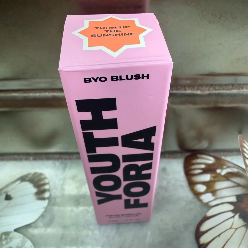 Youthforia TURN UP THE SUNSHINE BYO Blush PH Color Changing Oil .21oz-NIB